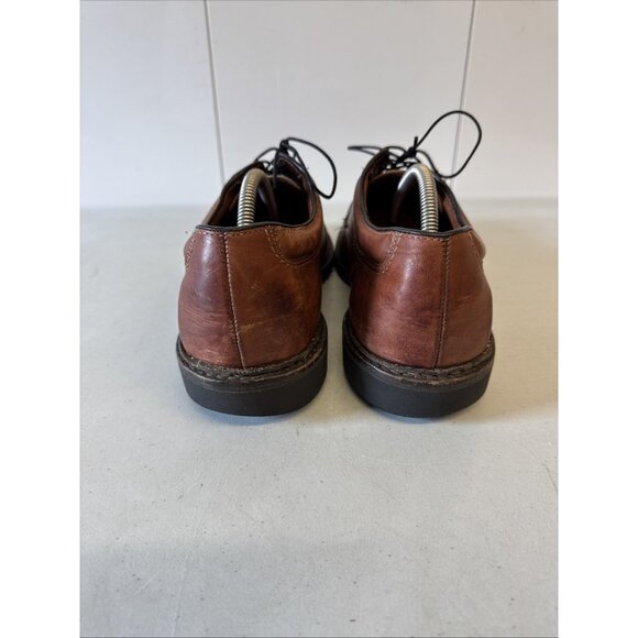 Allen Edmonds Shoes Mens 11 Wilbert Oxford Brown Leather Lace Up Split Toe main image 6